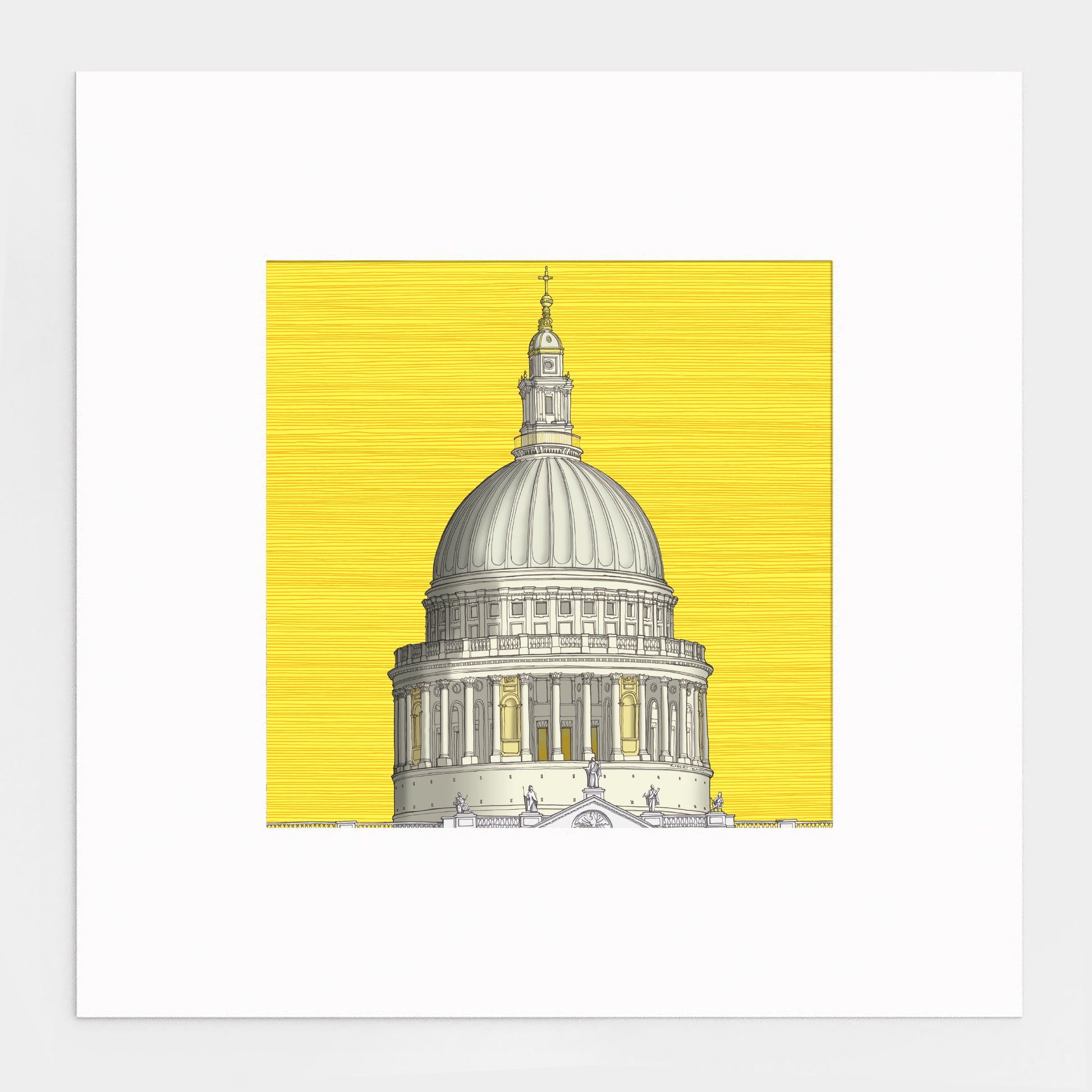 yellow large no frame