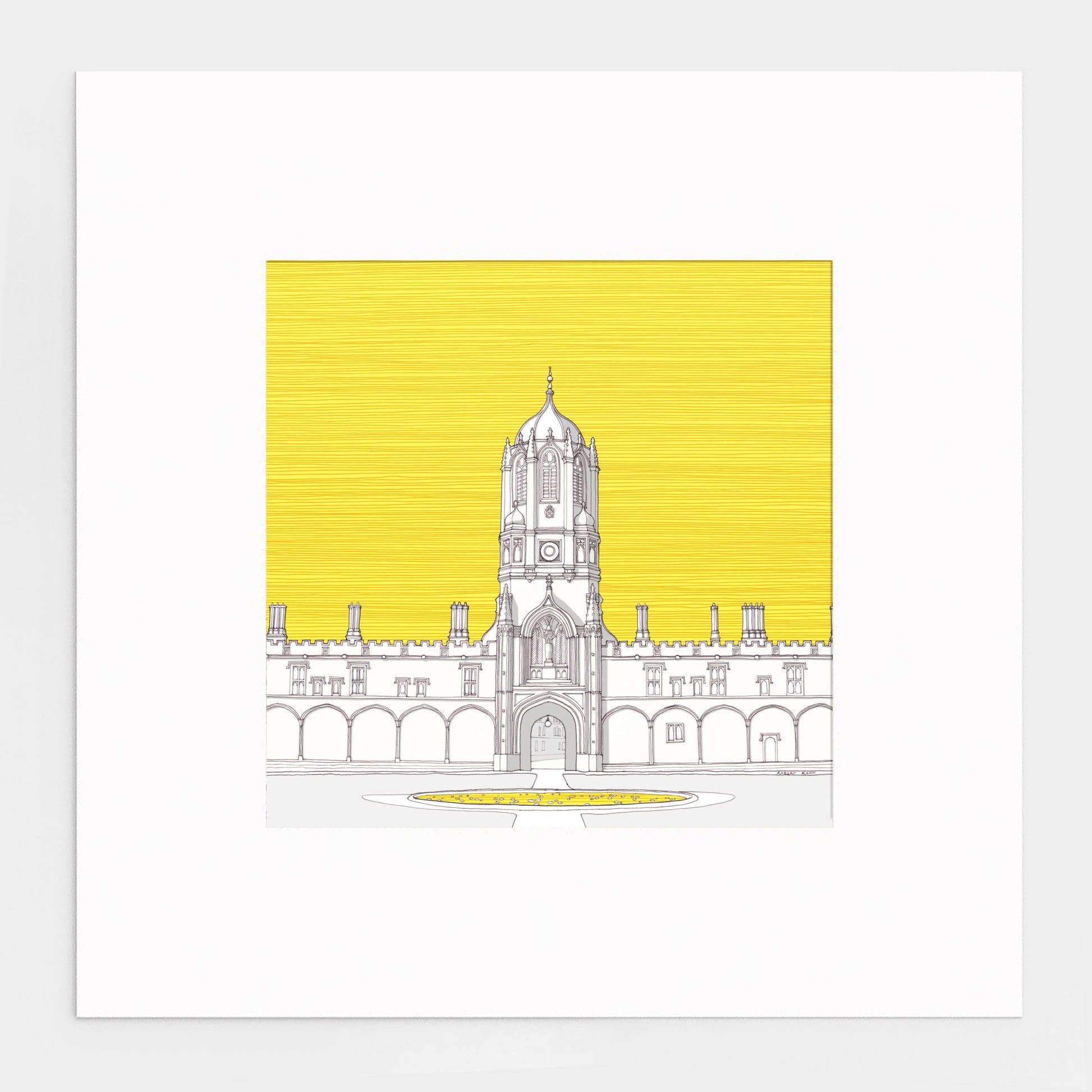 yellow large no frame