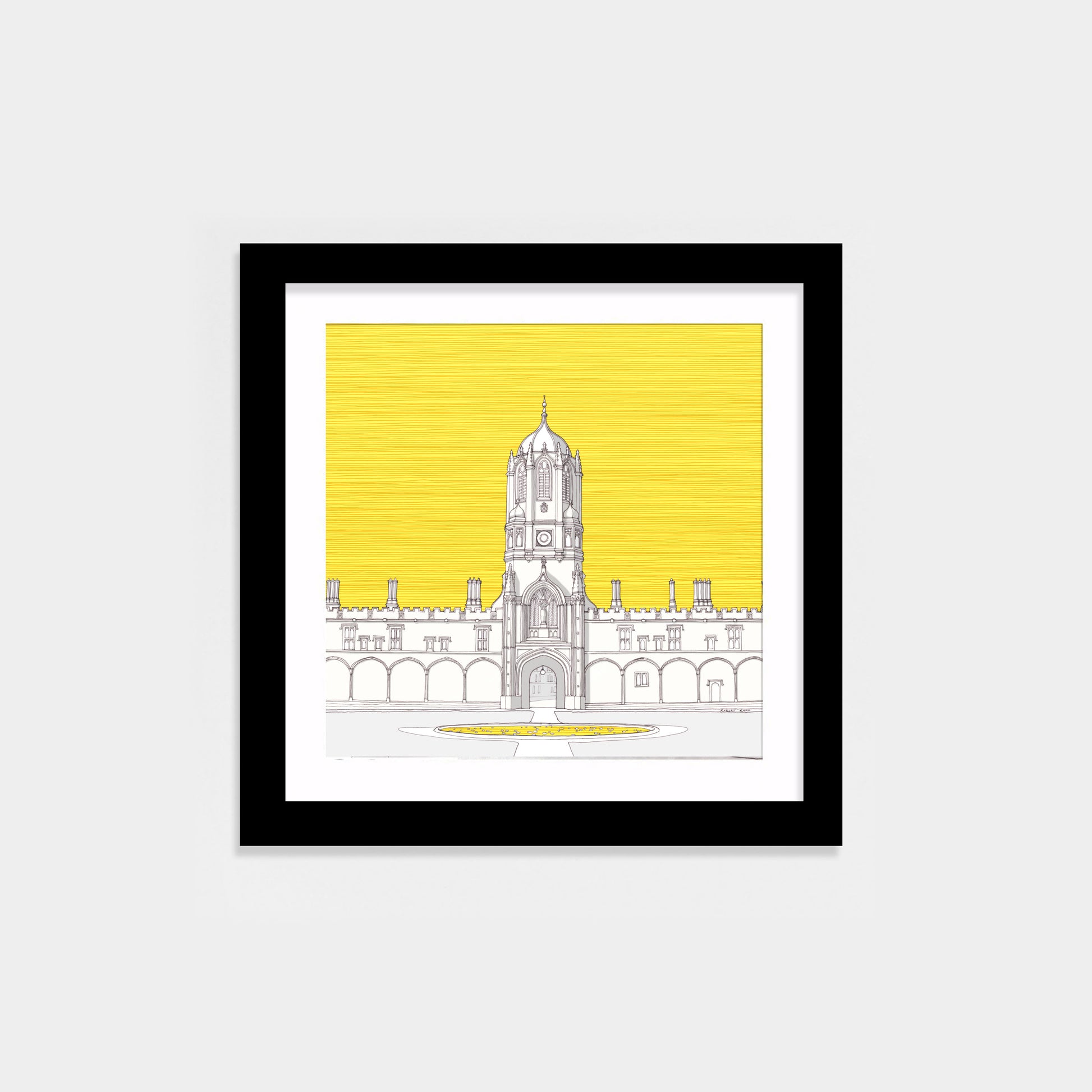 yellow small black