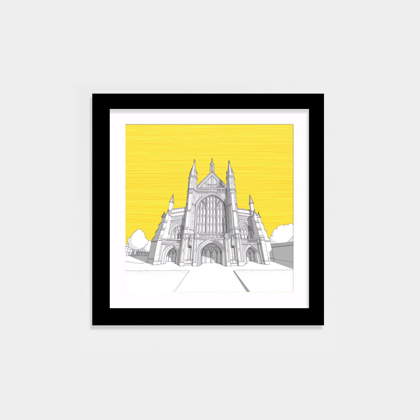 yellow small black