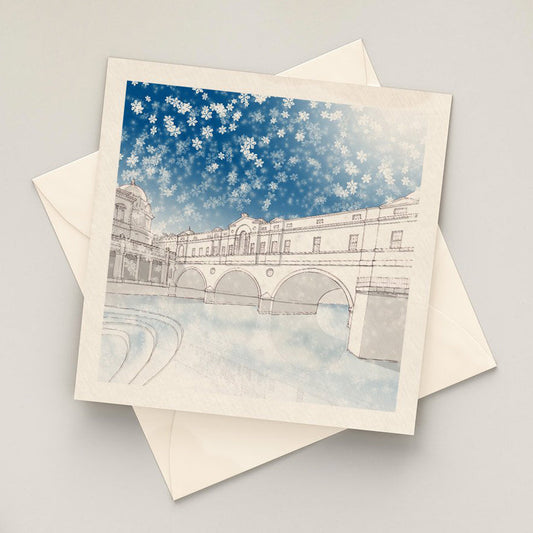 Christmas Card - Pulteney Bridge, Bath
