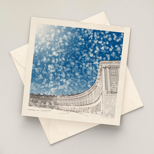 Christmas Card - Royal Crescent, Bath