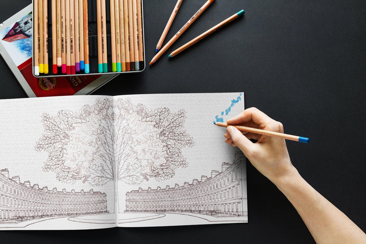 The Architectural Colouring Book