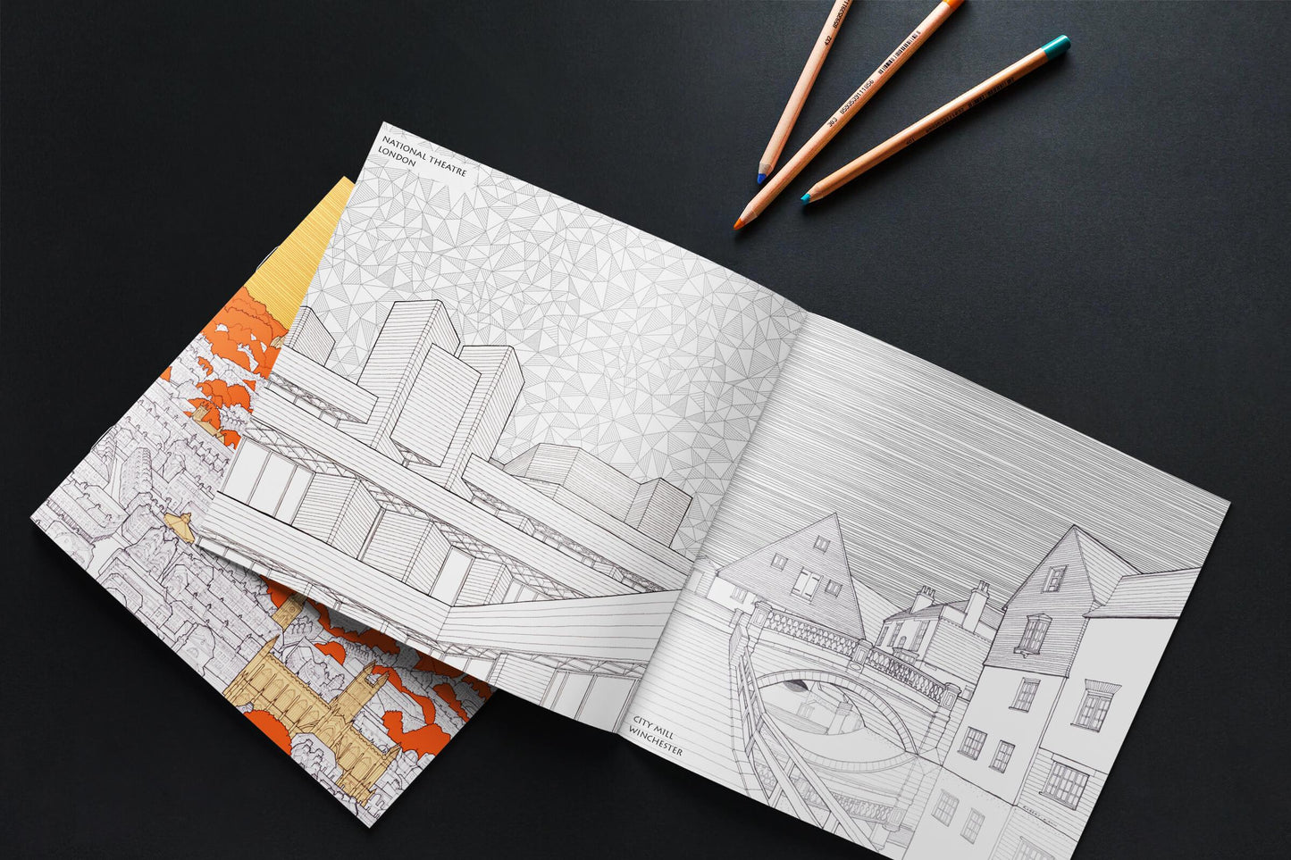 UK Architectural Colouring Book