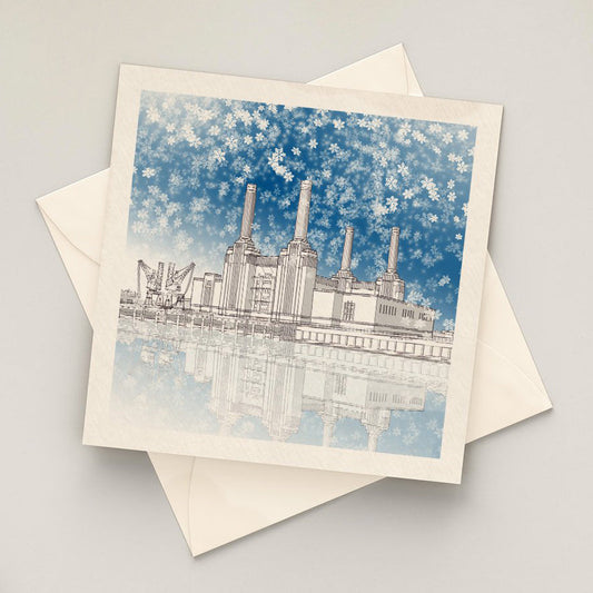 Christmas Card - Battersea Power Station, London