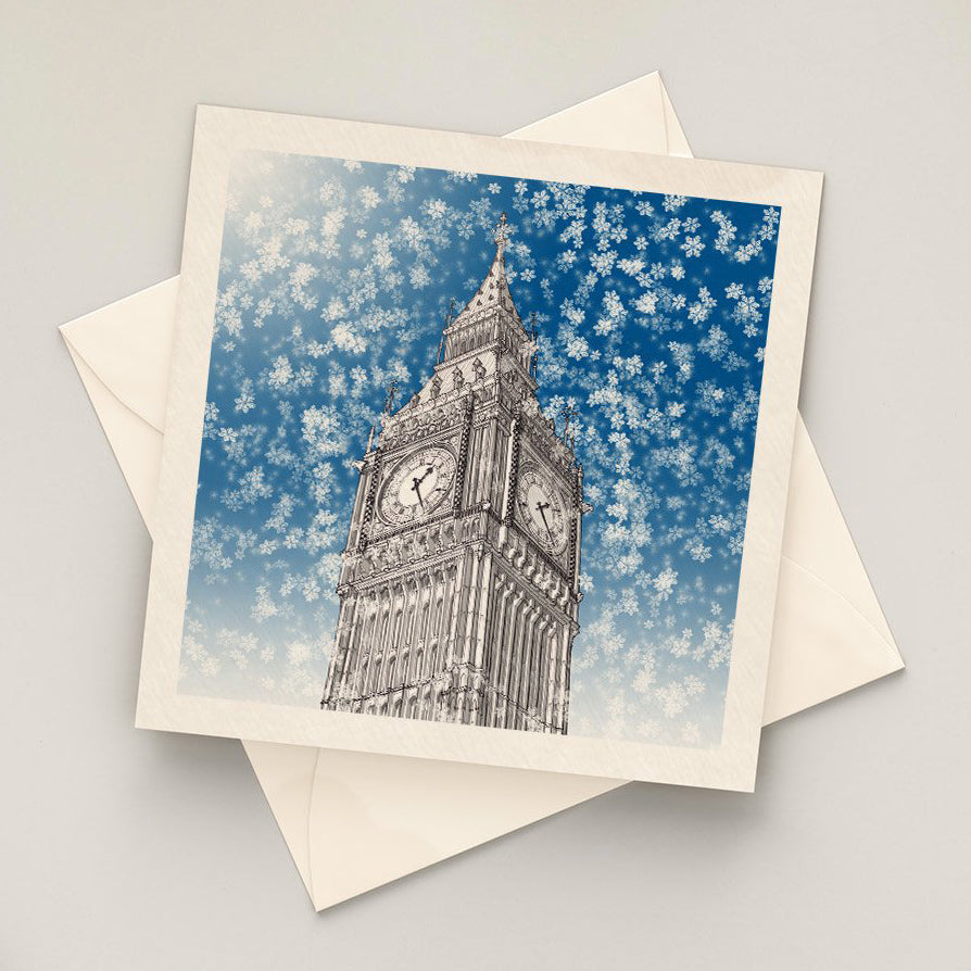 Christmas Card - Big Ben, London