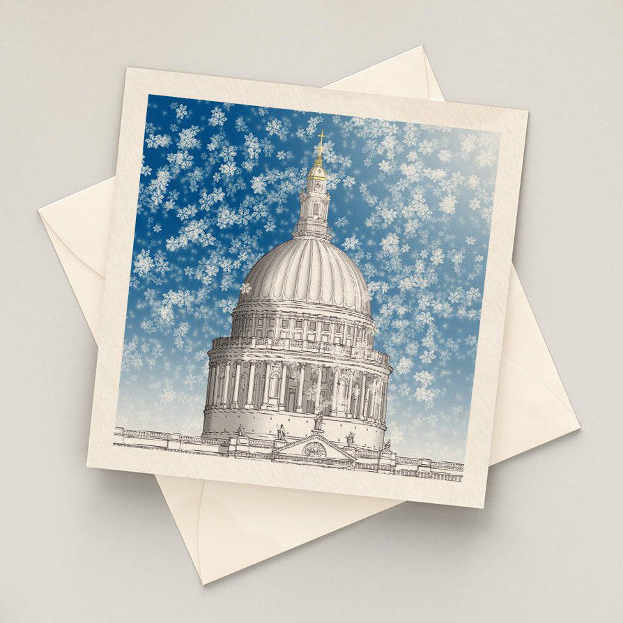 Christmas Card - St. Paul's Cathedral, London