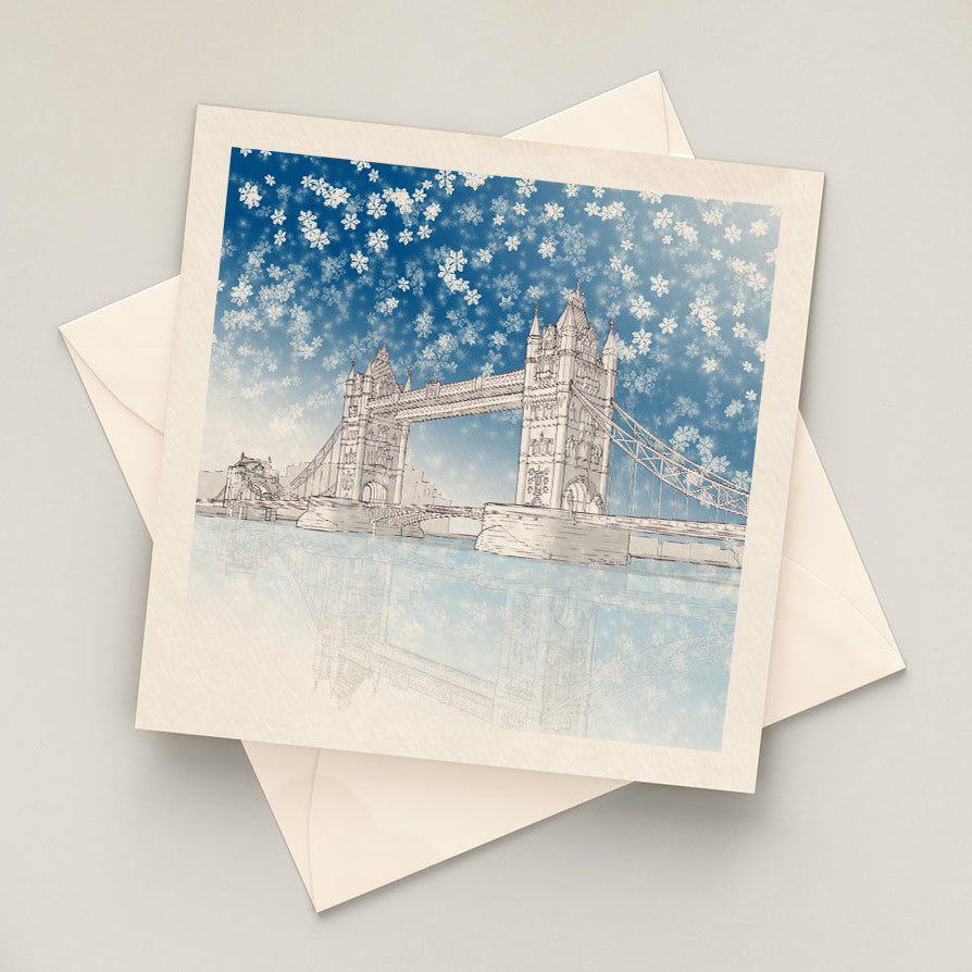 Christmas Card - Tower Bridge, London