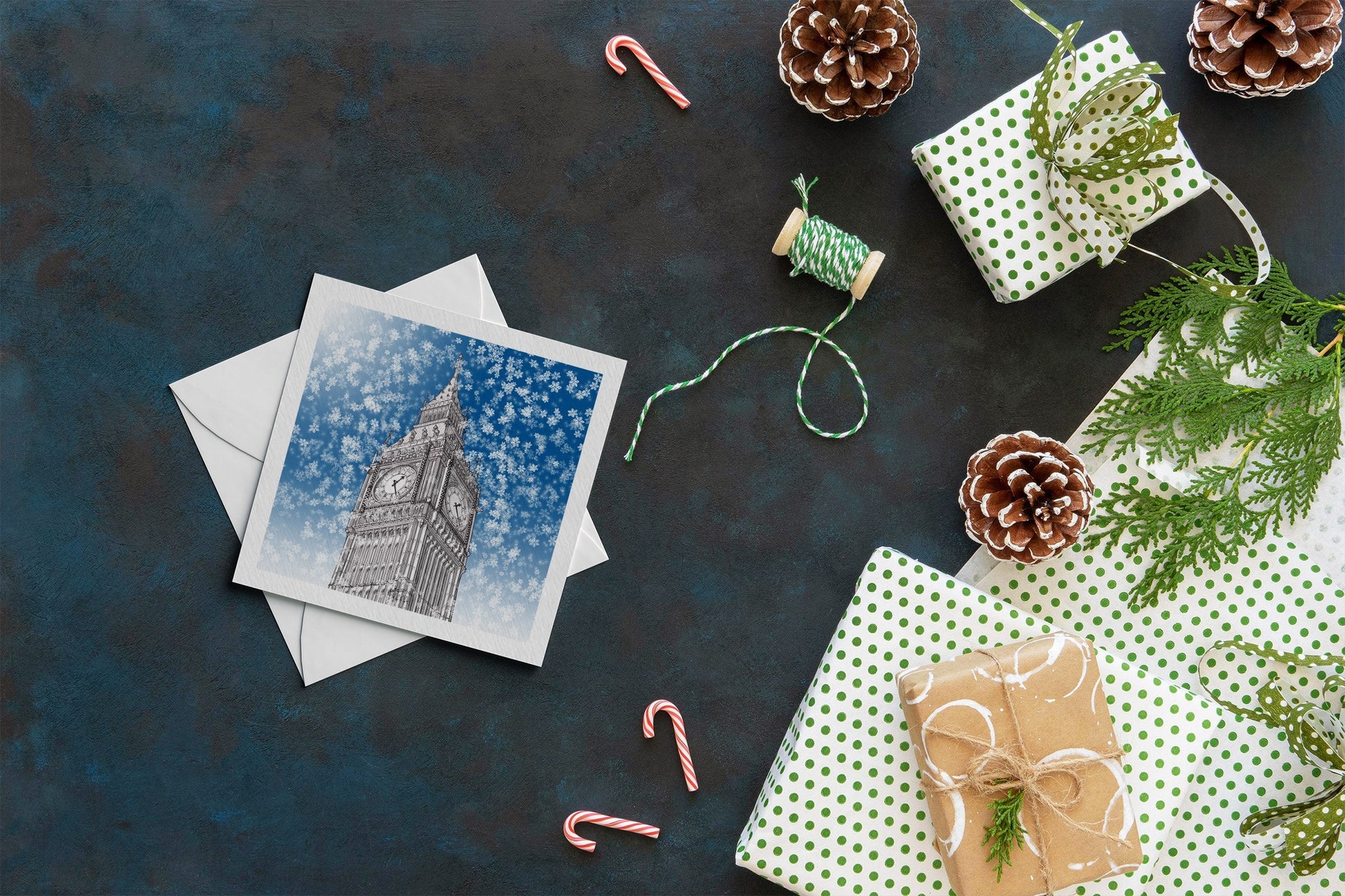 London Architecture Christmas Card - Big Ben