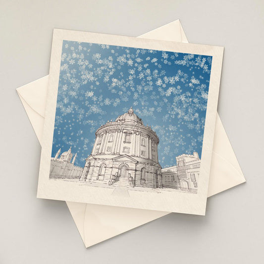 Christmas Card - Radcliffe Camera, Oxford