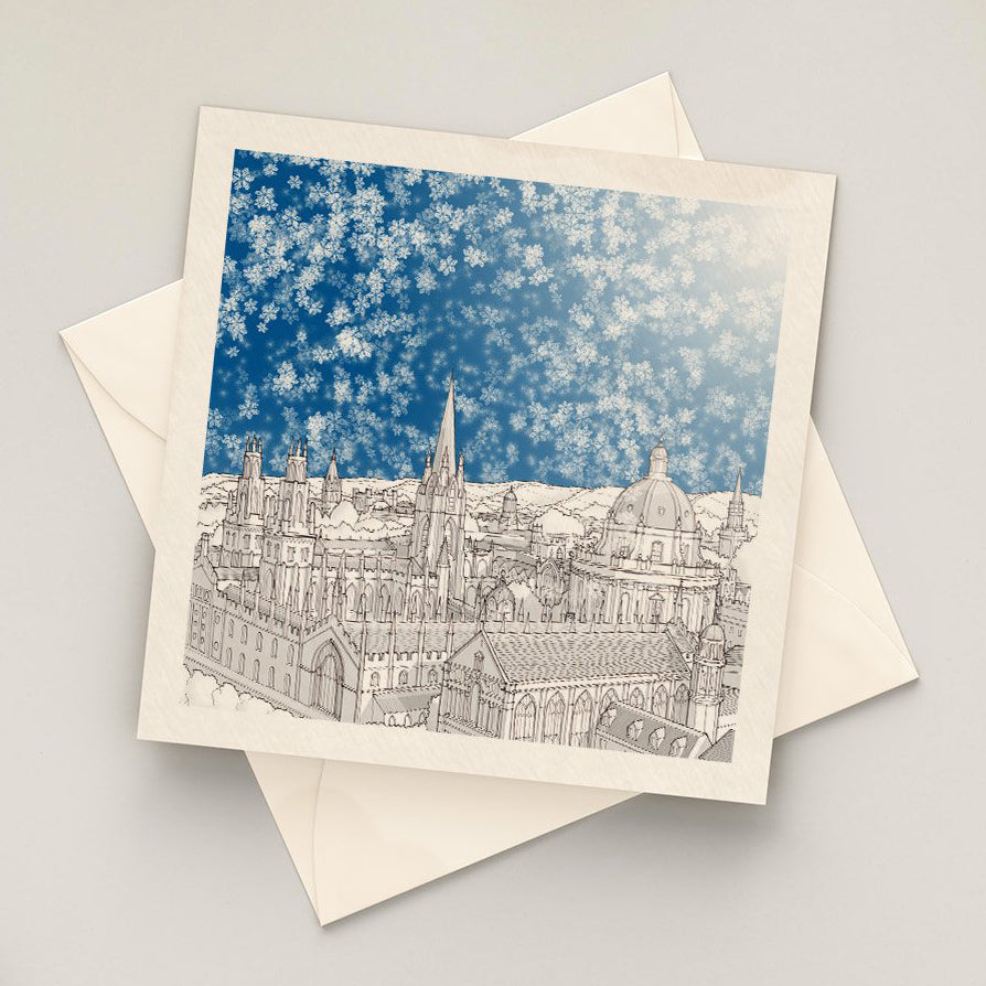 Christmas Card - Dreaming Spires, Oxford