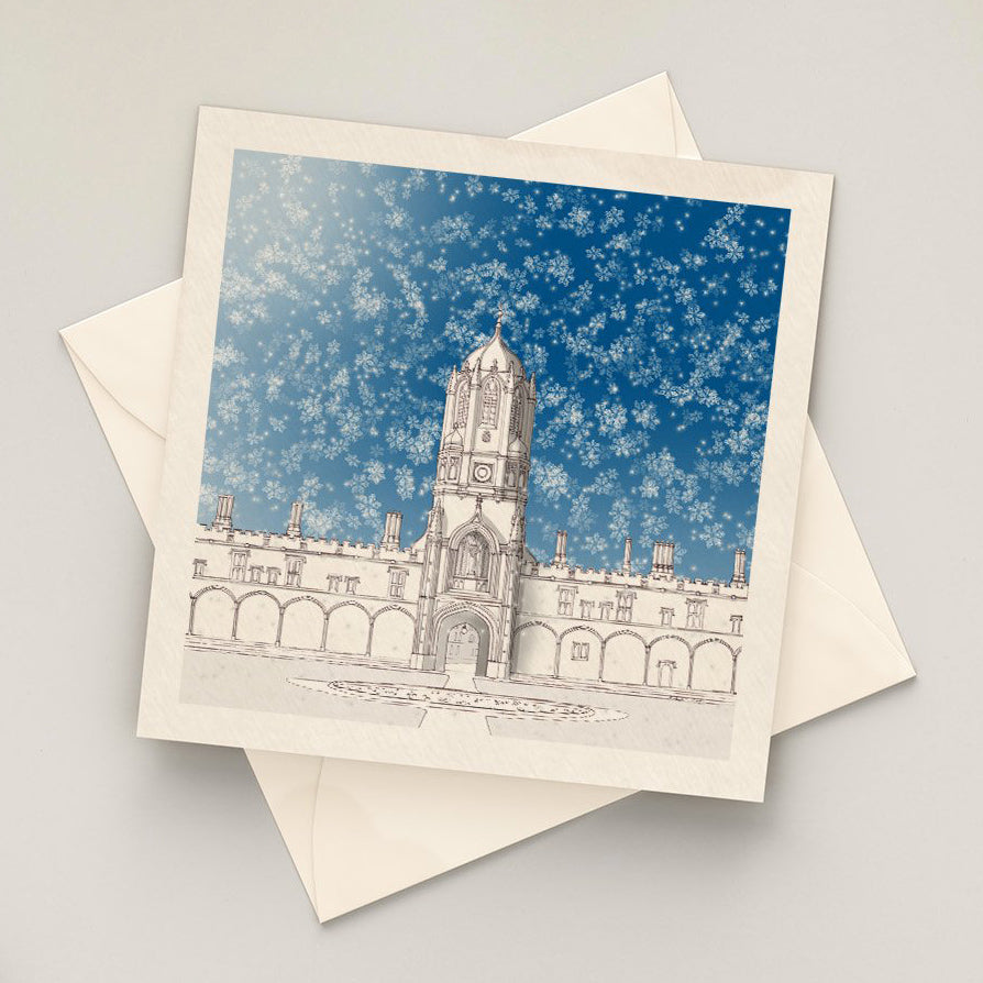 Christmas Card - Tom Tower, Oxford