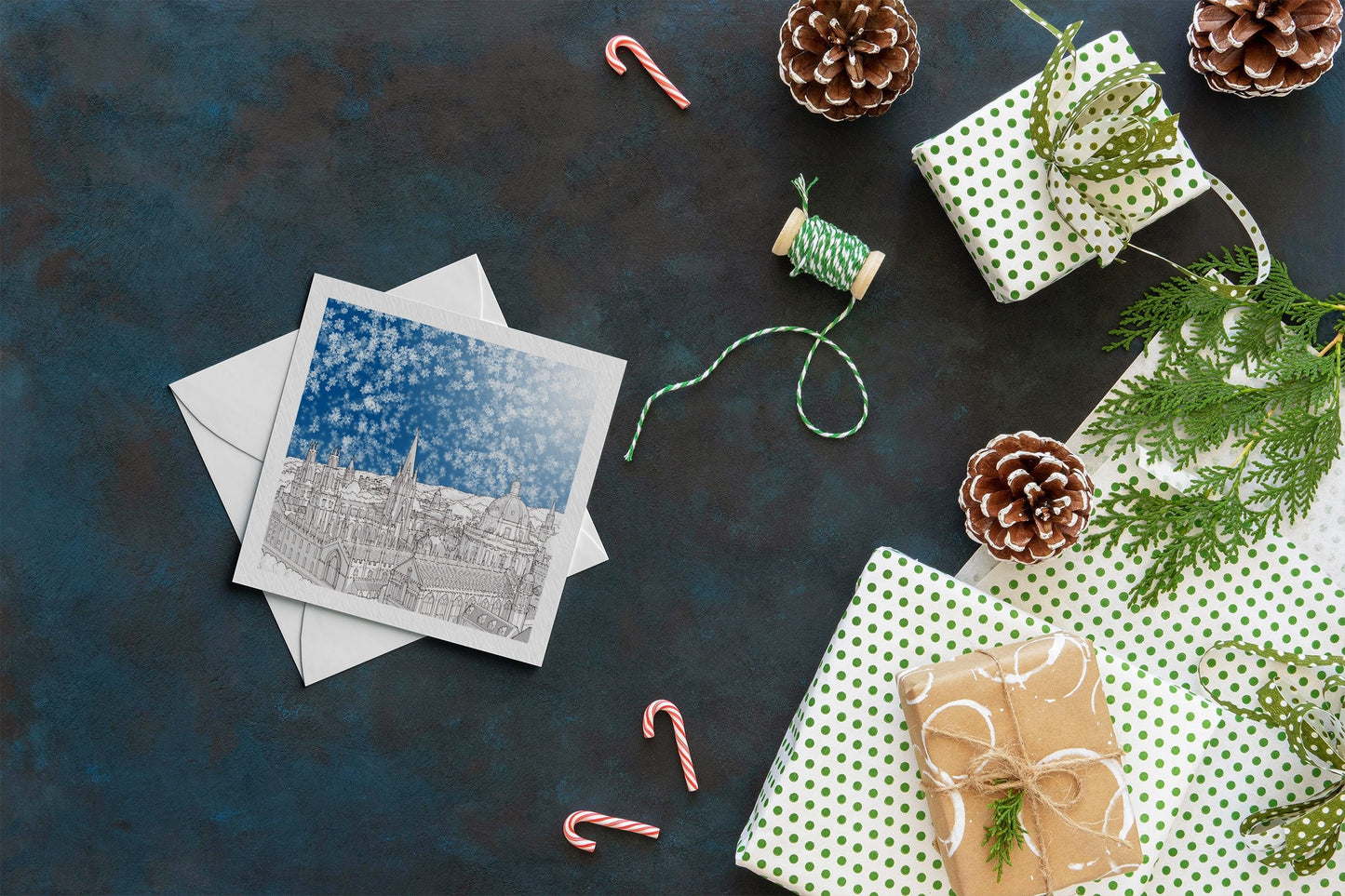 Oxford Architecture Christmas Card - Dreaming Spires